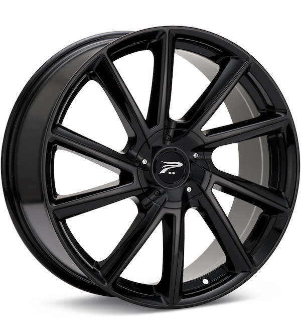Platinum Mystic Gloss Black wheel image