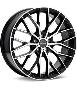 RADIUS FMI05 Machined w/Black Accent wheel image