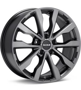 RADIUS WI15 Titanium Gunmetal wheel image