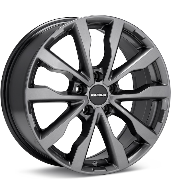 RADIUS WI15 Titanium Gunmetal wheel image