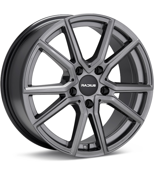 RADIUS WI16 Titanium Gunmetal wheel image