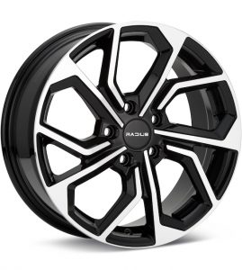 RADIUS WI23 Machined w/Black Accent wheel image