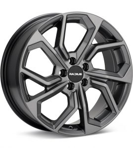 RADIUS WI23 Titanium Gunmetal wheel image