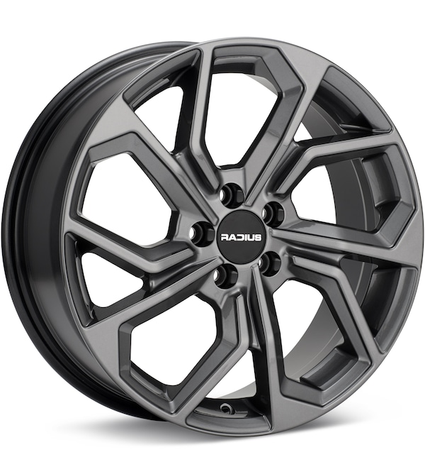 RADIUS WI23 Titanium Gunmetal wheel image