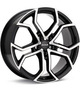 RADIUS WI35 Machined w/Black Accent wheel image