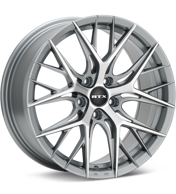 RTX Wheels Valkyrie Machined w/Gunmetal Accent wheel image