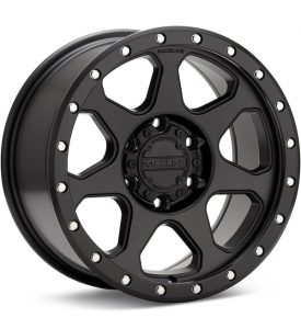 Raceline 7X Satin Black wheel image