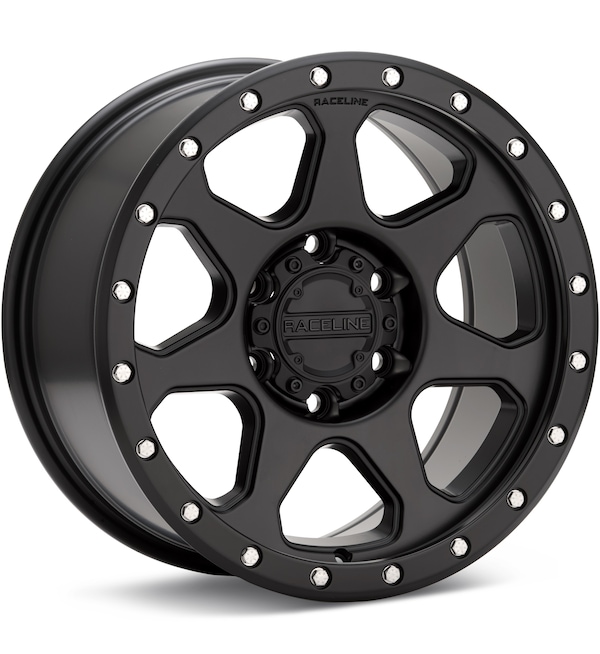Raceline 7X Satin Black wheel image