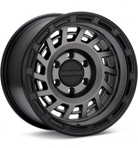 Raceline Halo Gunmetal w/Black Ring wheel image