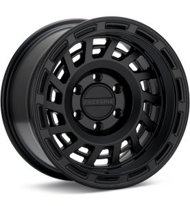 Raceline Halo Satin Black wheel image