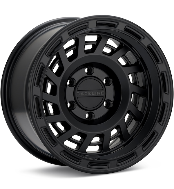 Raceline Halo Satin Black wheel image