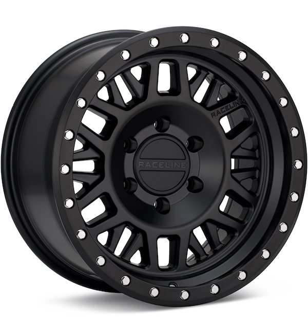 Raceline Ryno Satin Black wheel image