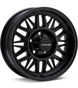 Raceline Trailer 451 Ryno Satin Black wheel image