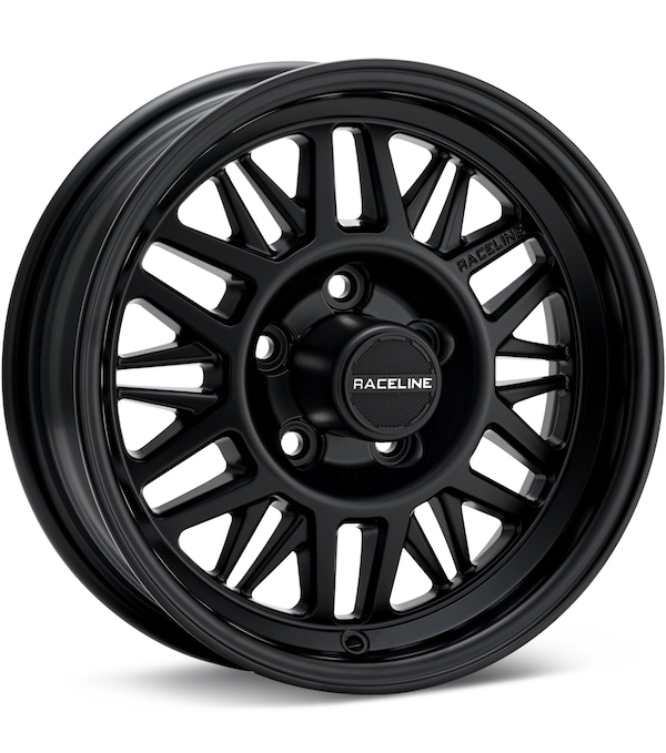 Raceline Trailer 451 Ryno Satin Black wheel image