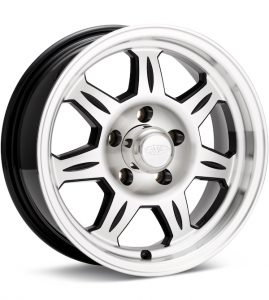 Raceline Trailer 870 Element Machined w/Black Accent wheel image