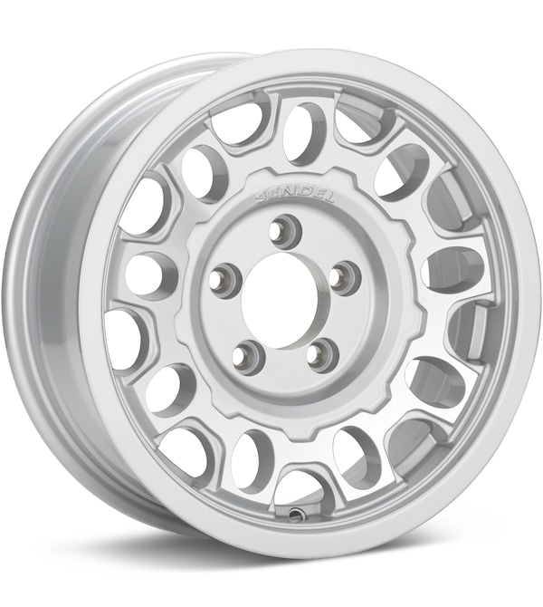 SenDel Towable T17 Silver Machined w/Clearcoat wheel image