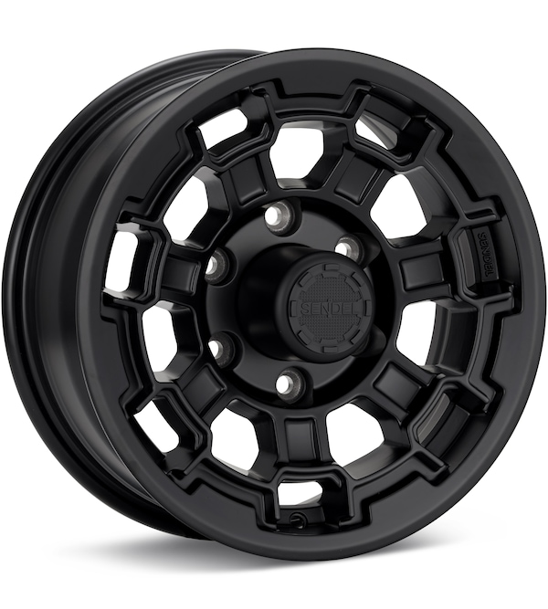 SenDel Towable T18 Black wheel image