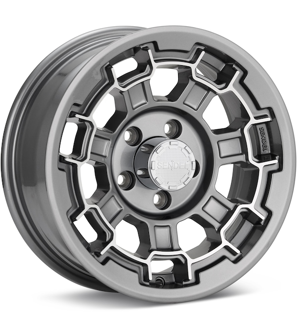 SenDel Towable T18 Machined w/Gunmetal Accent wheel image