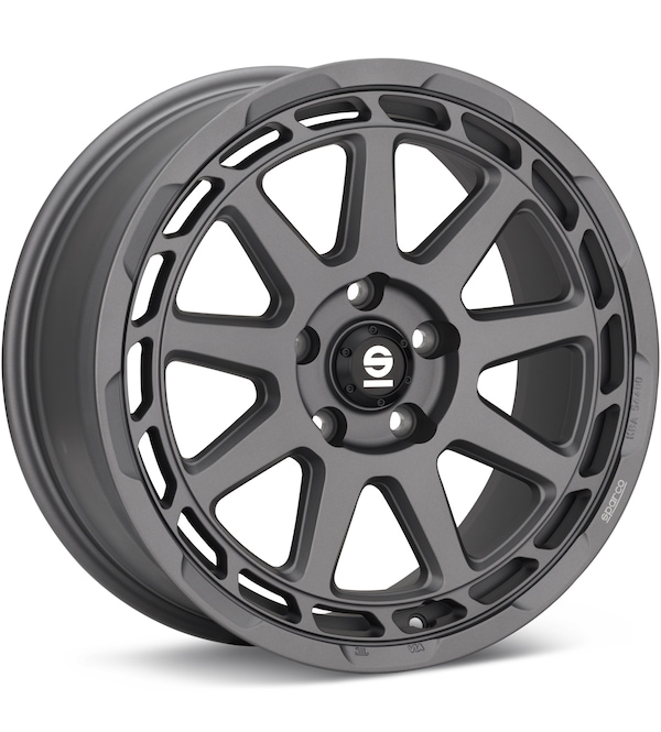 Sparco All-Terrain Gravel Matte Graphite Silver wheel image