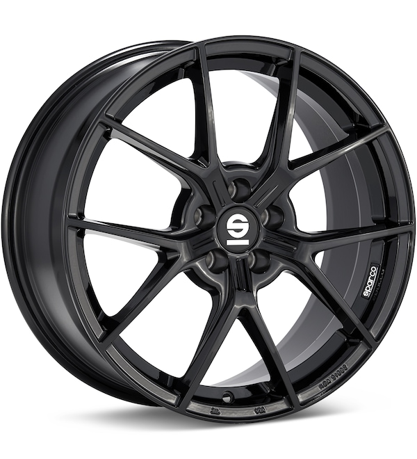 Sparco Podio Gloss Black wheel image
