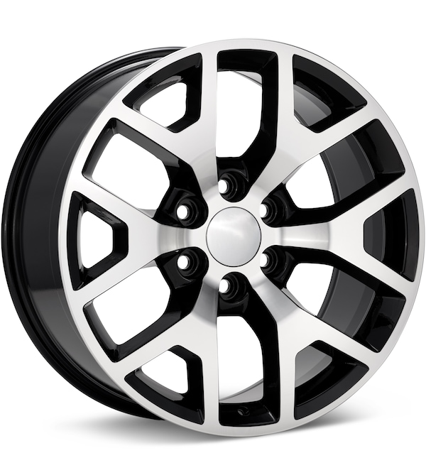 Sport Muscle SM44 Machined w/Black Accent wheel image