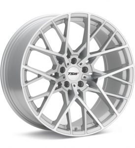 TSW Sebring Silver Machined w/Clearcoat wheel image