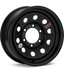 Taskmaster Trailer Vesper 15 6-Lug Gloss Black wheel image