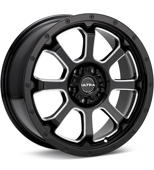 Ultra Nemesis CUV Gloss Black w/Milled Accent wheel image