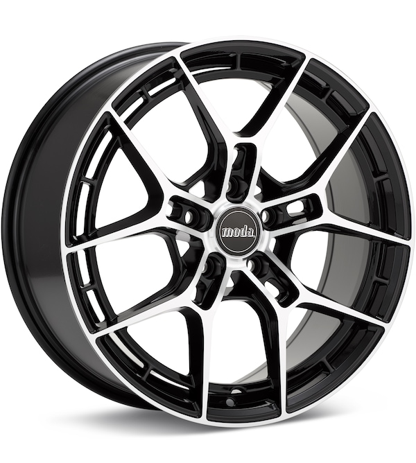 moda MD32 Machined w/Black Accent wheel image