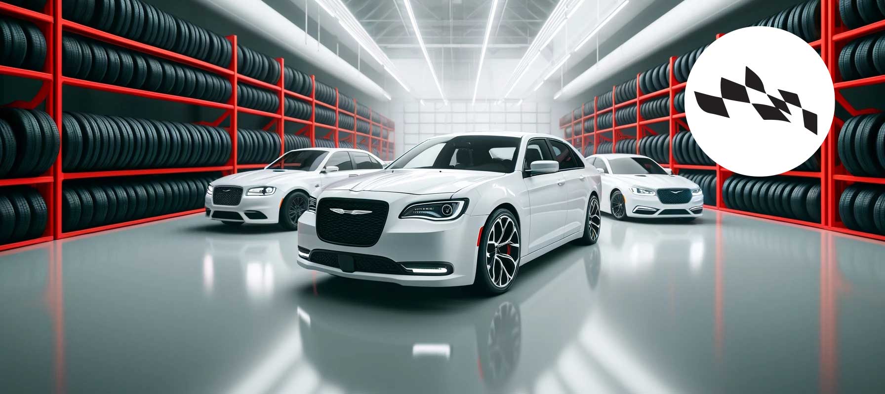 Chrysler tires warehouse image