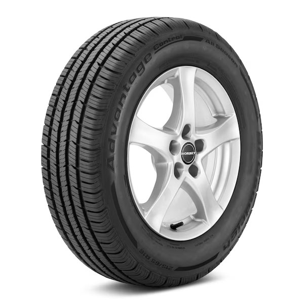 Full image of BFGoodrich Advantage Control Tire installed on wheel