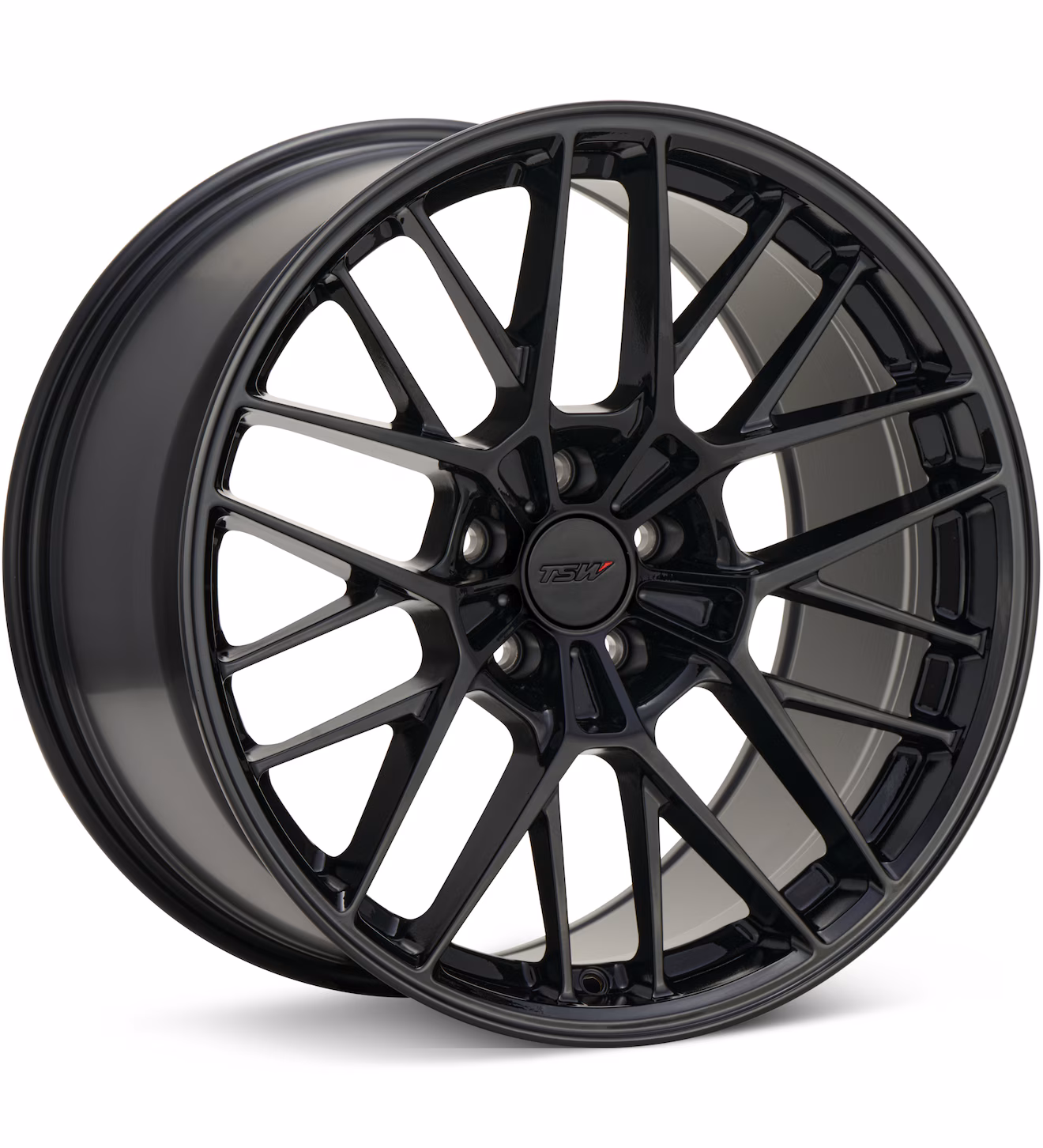 Showing TSW Daytona Gloss Black Wheel Full Image