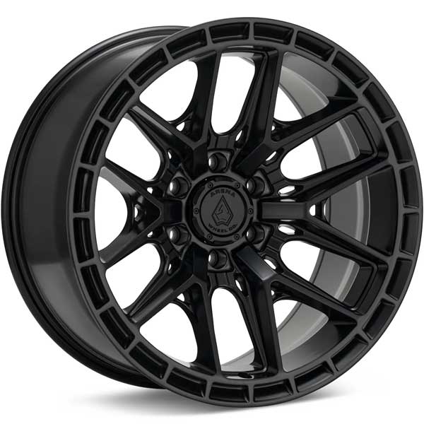 Showing Arena Wheel Battle A114 Satin Black full image