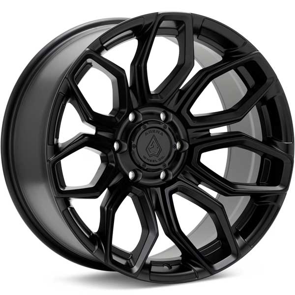 Showing Arena Wheel Cobra A116 Satin Black full image