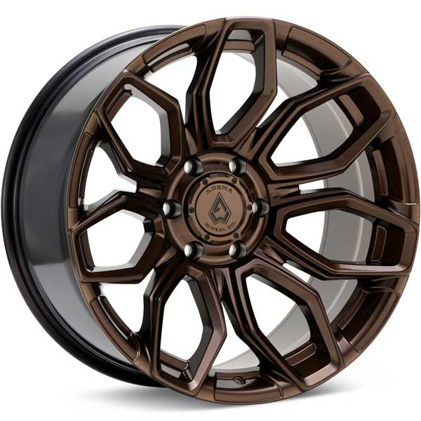 Showing Arena Wheel Cobra A116 Smoked Bronze full image
