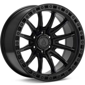 Showing Arena Wheel Mission A103 Satin Black full image