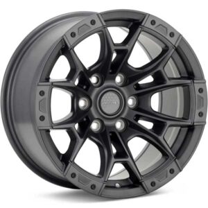 Showing Defiant DF04 Satin Charcoal Wheel full image
