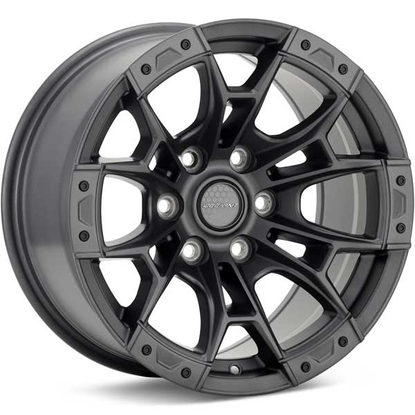 Showing Defiant DF04 Satin Charcoal Wheel full image