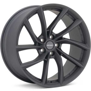 Showing Defiant DF06 Satin Charcoal Wheel full image