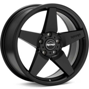 Showing REIKA Wheels R15 Seeker Satin Black full image