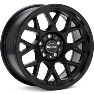 Showing REIKA Wheels R25 Detour Satin Black full image