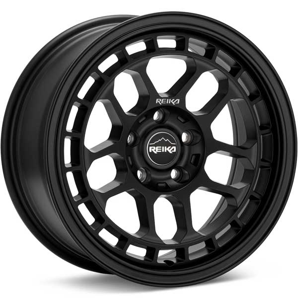 Showing REIKA Wheels R30 Drifter Satin Black full image