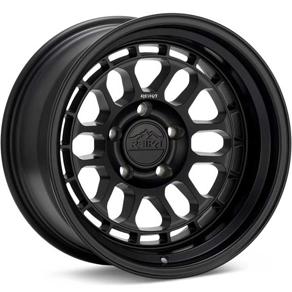 Showing REIKA Wheels R35 Rambler N38 Satin Black full image