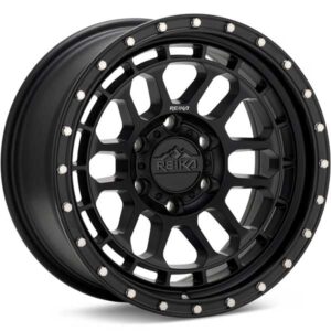 Showing REIKA Wheels R35 Rambler Satin Black full image